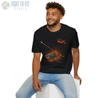 AH-1 Cobra Comic Style T-Shirt - Pilot gifts - WWII warbird t-shirt