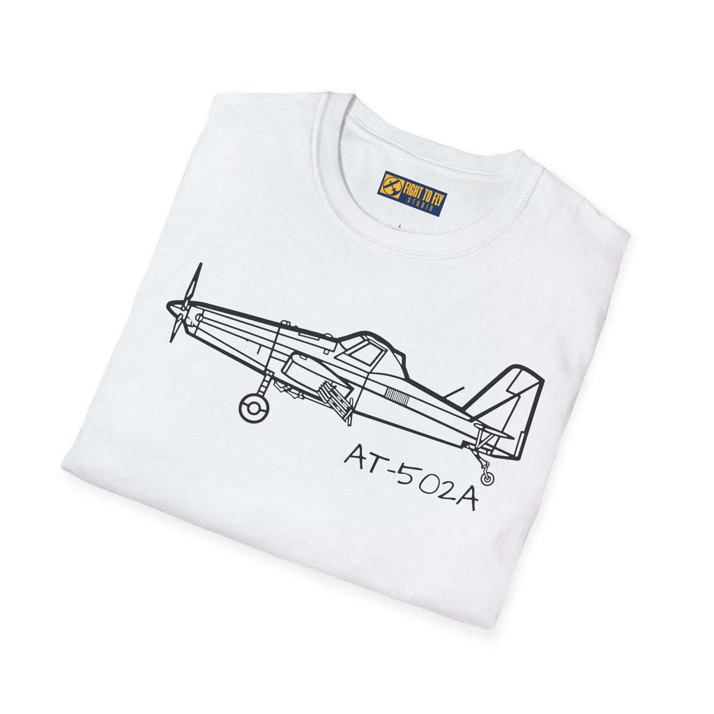 Air Tractor AT-502 T-Shirt – Ag Aviation Workhorse - Gifts for pilots - apparel