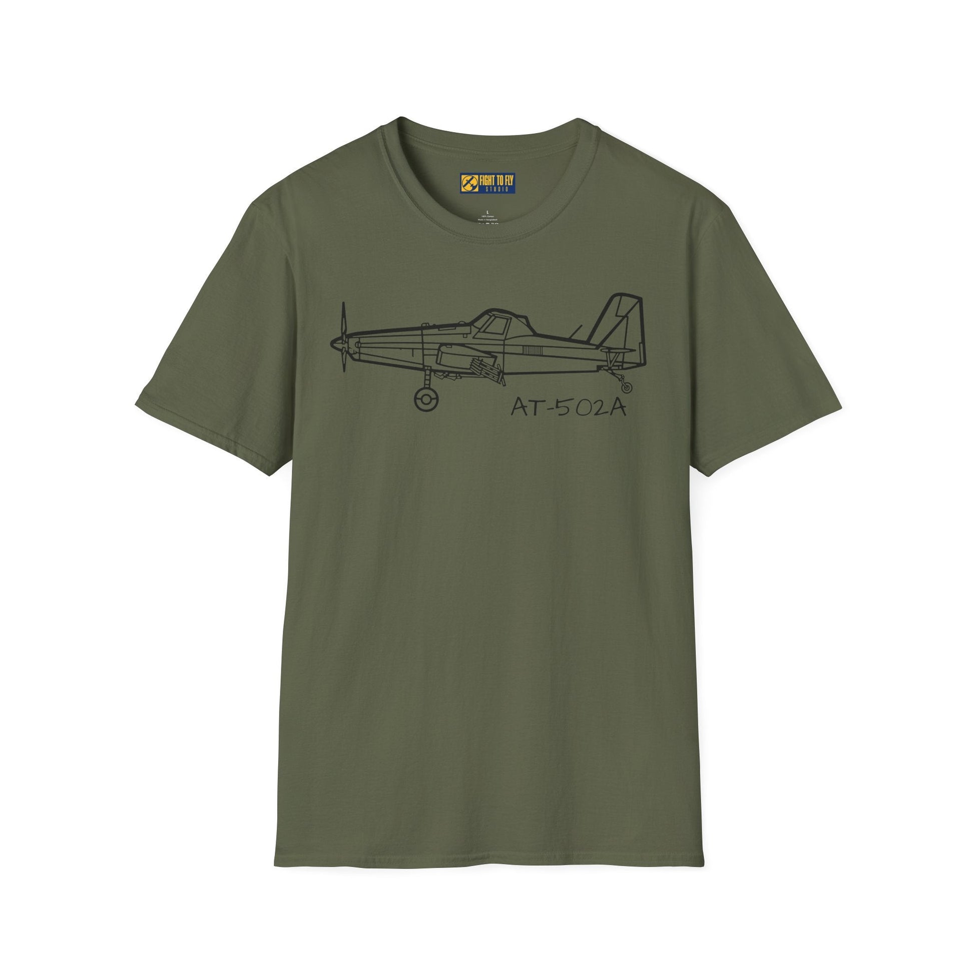 Air Tractor AT-502 T-Shirt – Ag Aviation Workhorse - Gifts for pilots - apparel