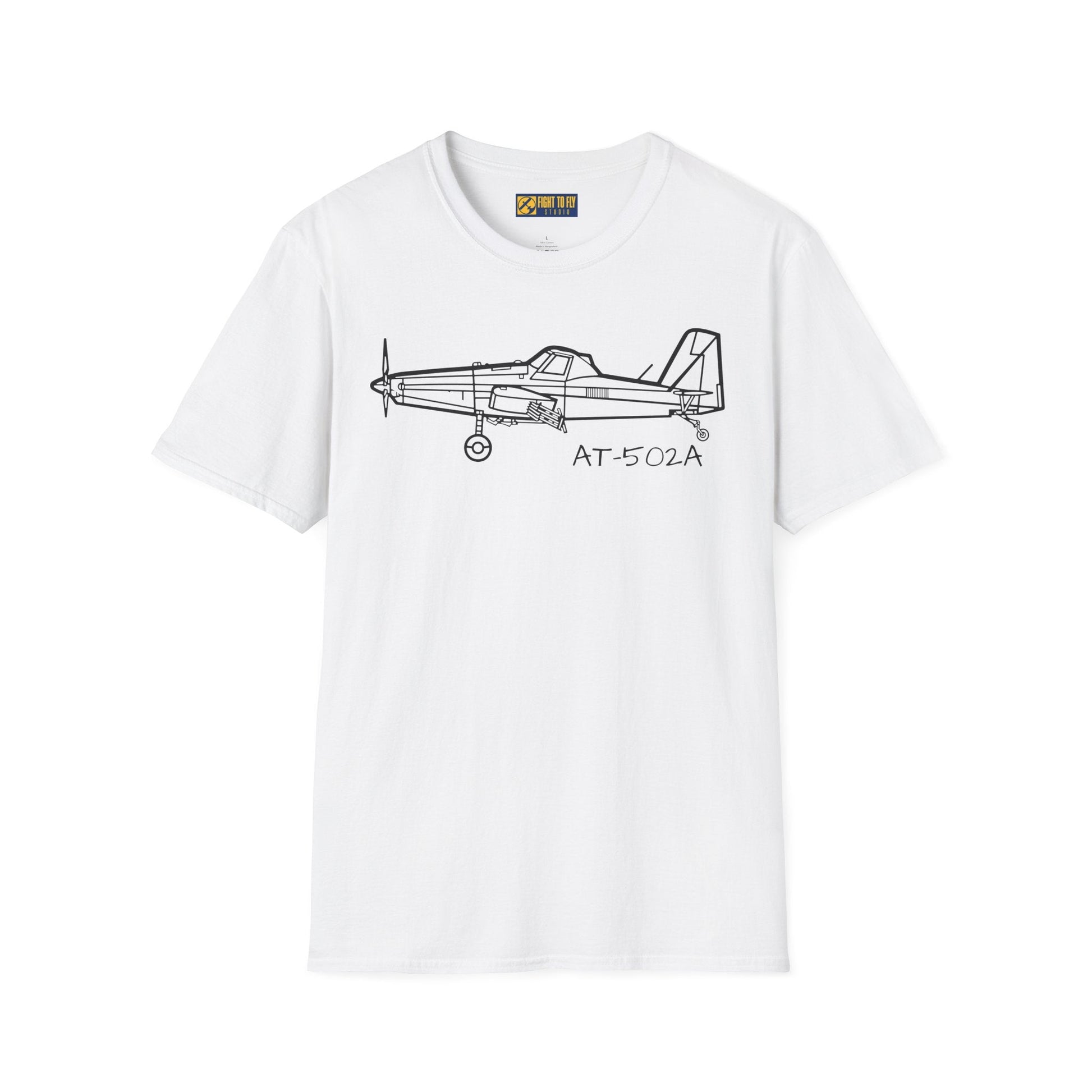 Air Tractor AT-502 T-Shirt – Ag Aviation Workhorse - Gifts for pilots - apparel