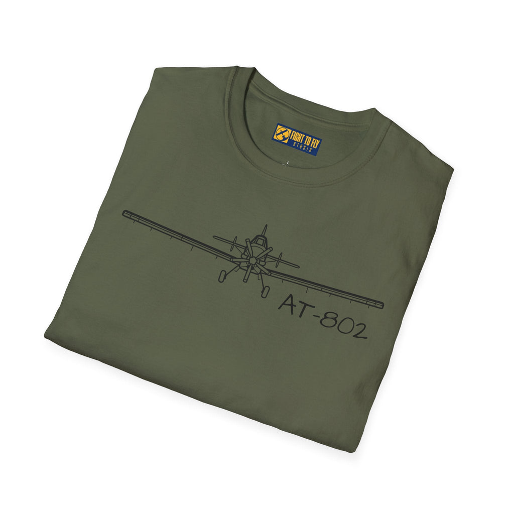 Air Tractor AT-802 T-Shirt – Aerial Firefighting and Ag Plane Tee - Gifts for pilots - Aviation apparel