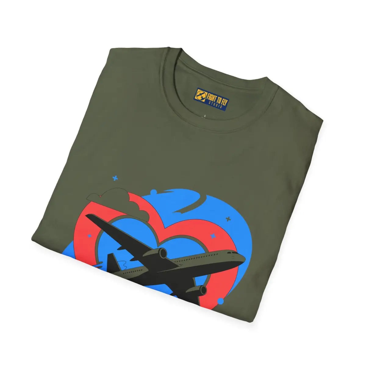 Airliner Love – Aviation Valentine or Travel Lover T-Shirt - Pilot gifts - WWII warbird t-shirt