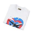 Airliner Love – Aviation Valentine or Travel Lover T-Shirt - Pilot gifts - WWII warbird t-shirt
