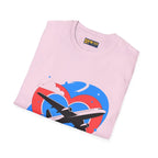 Airliner Love – Aviation Valentine or Travel Lover T-Shirt - Pilot gifts - WWII warbird t-shirt