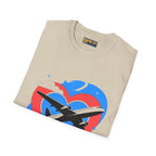 Airliner Love – Aviation Valentine or Travel Lover T-Shirt - Pilot gifts - WWII warbird t-shirt