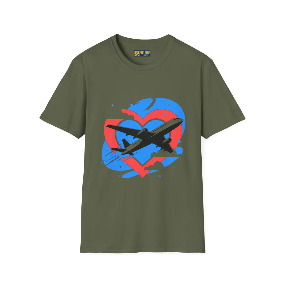 Airliner Love – Aviation Valentine or Travel Lover T-Shirt - Pilot gifts - WWII warbird t-shirt