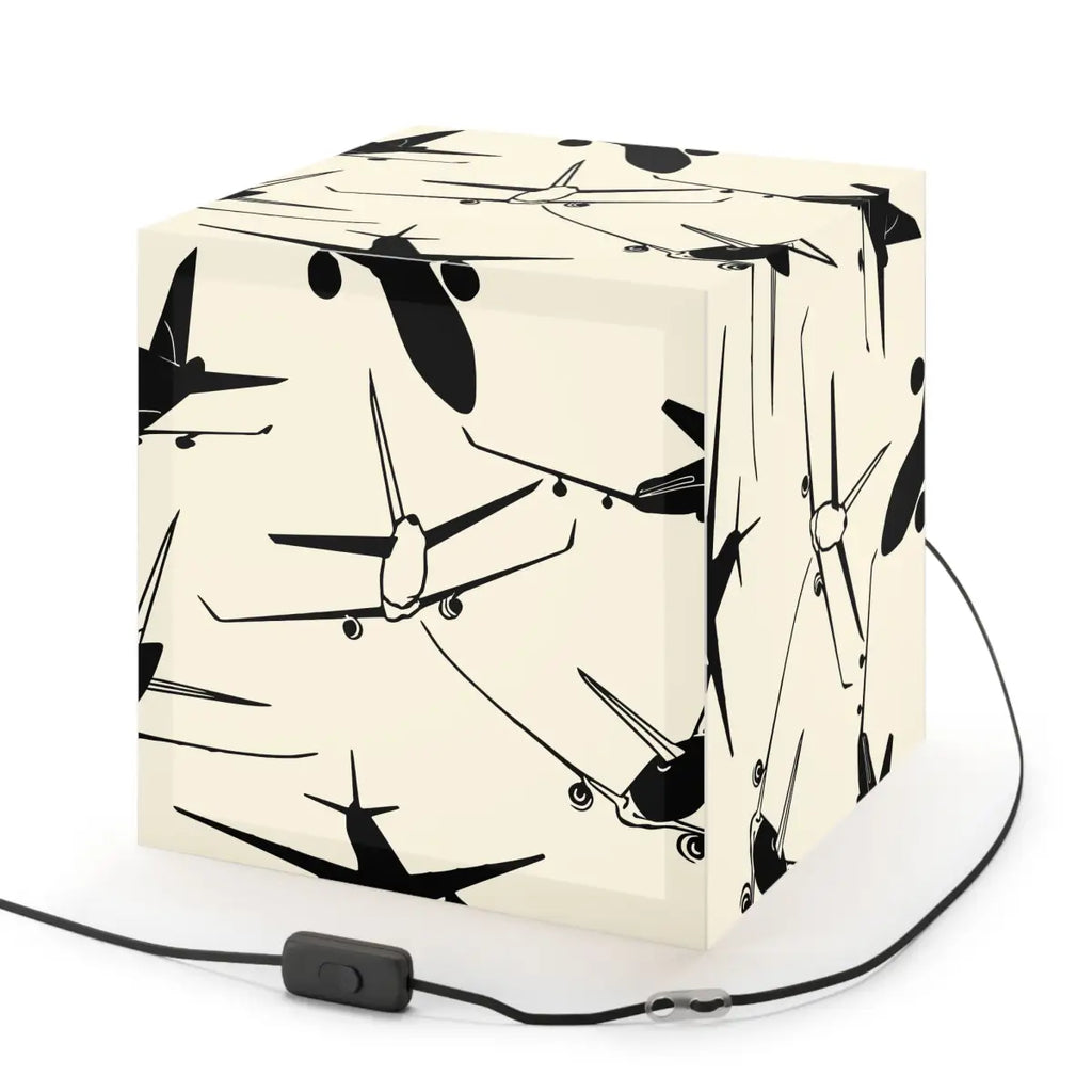 Airliners Light Cube Lamp - Unique Home Decor - Gifts for pilots - Aviation apparel