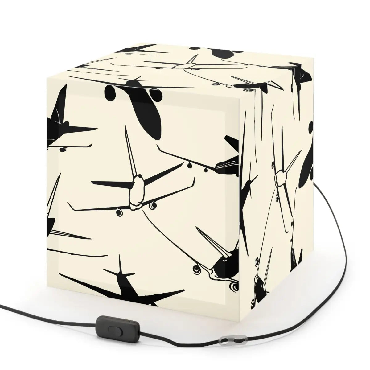 Airliners Light Cube Lamp - Unique Home Decor - Gifts for pilots - Aviation apparel