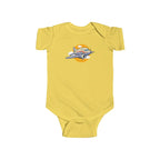 Airplane Adventure Infant Bodysuit DC-3 - Kids clothes - Pilot gifts - WWII warbird t-shirt