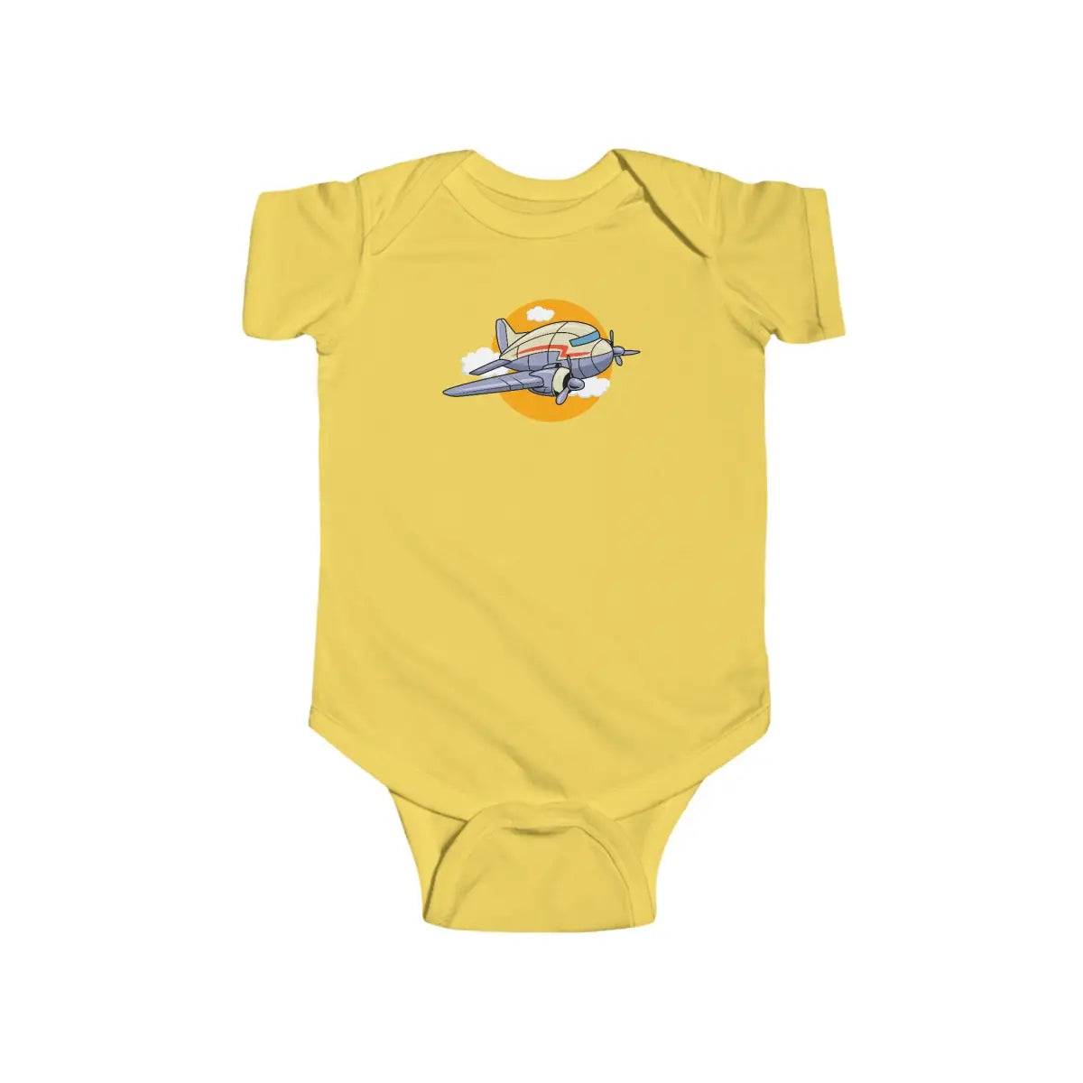 Airplane Adventure Infant Bodysuit DC-3 - Kids clothes - Gifts for pilots - Aviation apparel