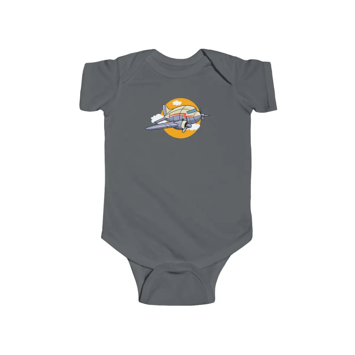 Airplane Adventure Infant Bodysuit DC-3 - Kids clothes - Gifts for pilots - Aviation apparel