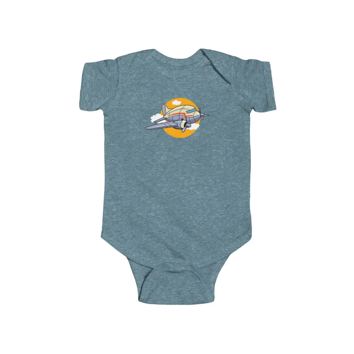Airplane Adventure Infant Bodysuit DC-3 - Kids clothes - Gifts for pilots - Aviation apparel