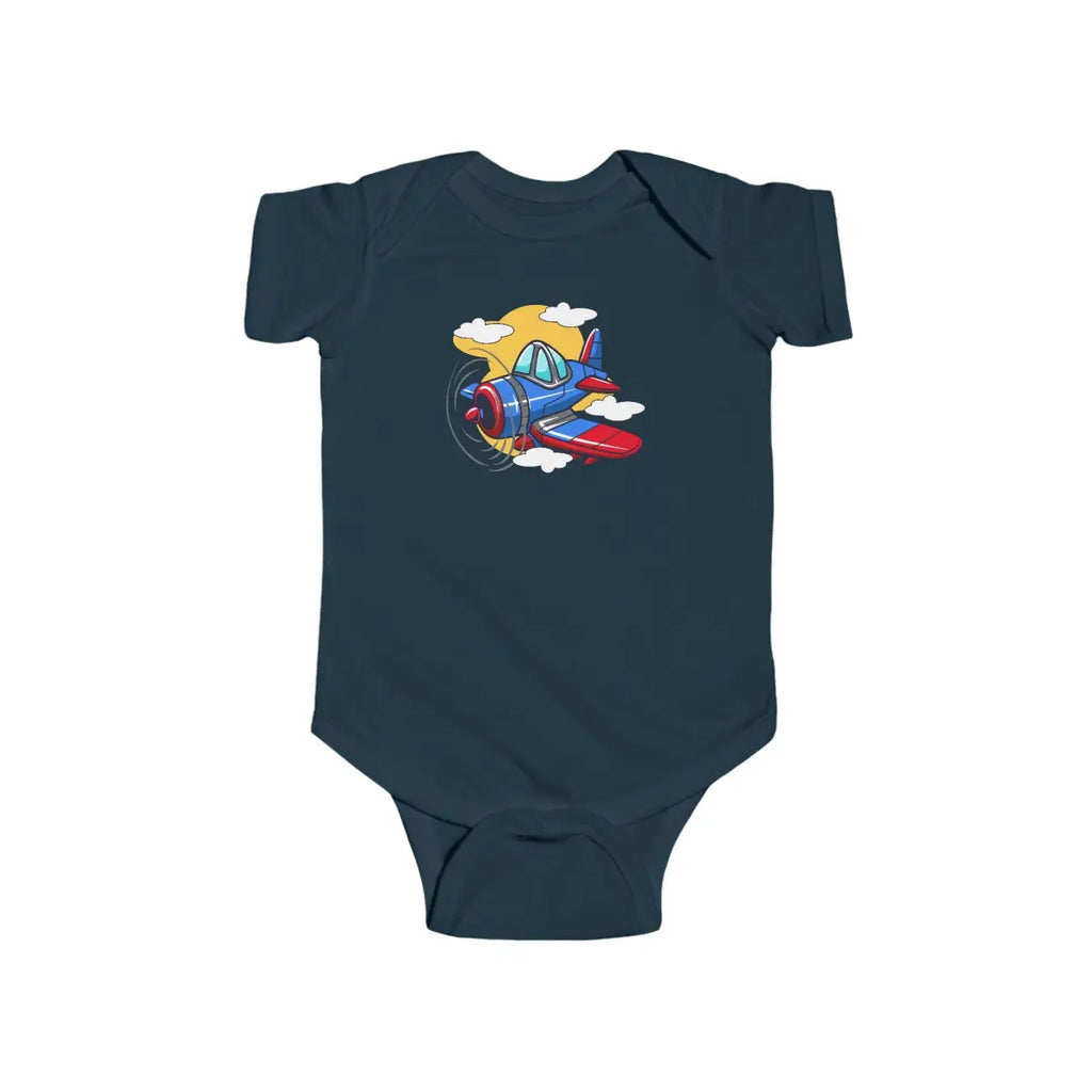Airplane Adventure Infant Bodysuit - Kids clothes - Pilot gifts - WWII warbird t-shirt