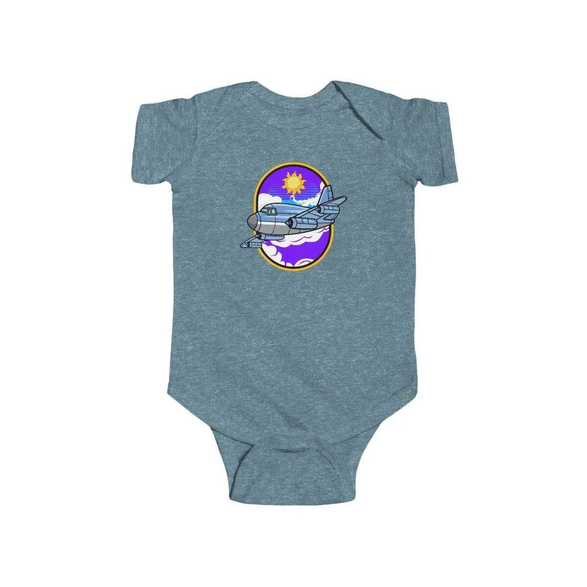 Airplane Adventure Infant Bodysuit - Kids clothes - Pilot gifts - WWII warbird t-shirt
