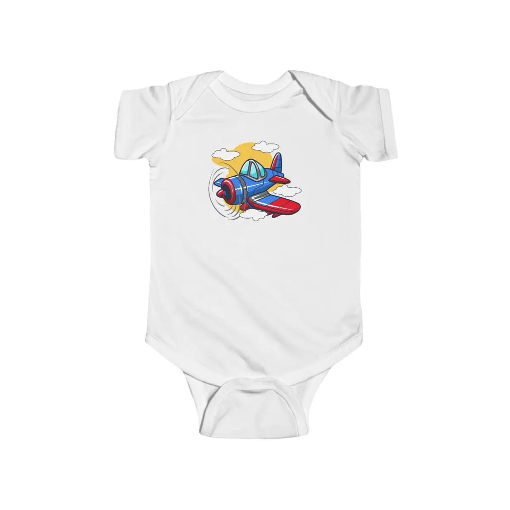 Airplane Adventure Infant Bodysuit - Kids clothes - Pilot gifts - WWII warbird t-shirt