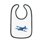 Airplane Baby Bib - Staggerwing Biplane - Kids clothes - Pilot gifts - WWII warbird t-shirt