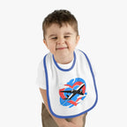 Airplane Love Baby Bib - Kids clothes - Pilot gifts - WWII warbird t-shirt