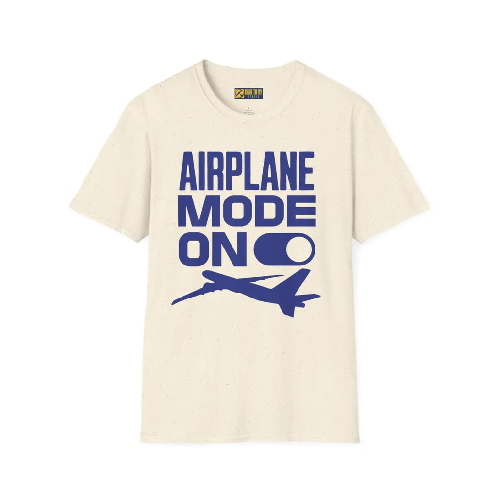 Airplane Mode On - Airliner - T-Shirt - Pilot gifts - WWII warbird t-shirt