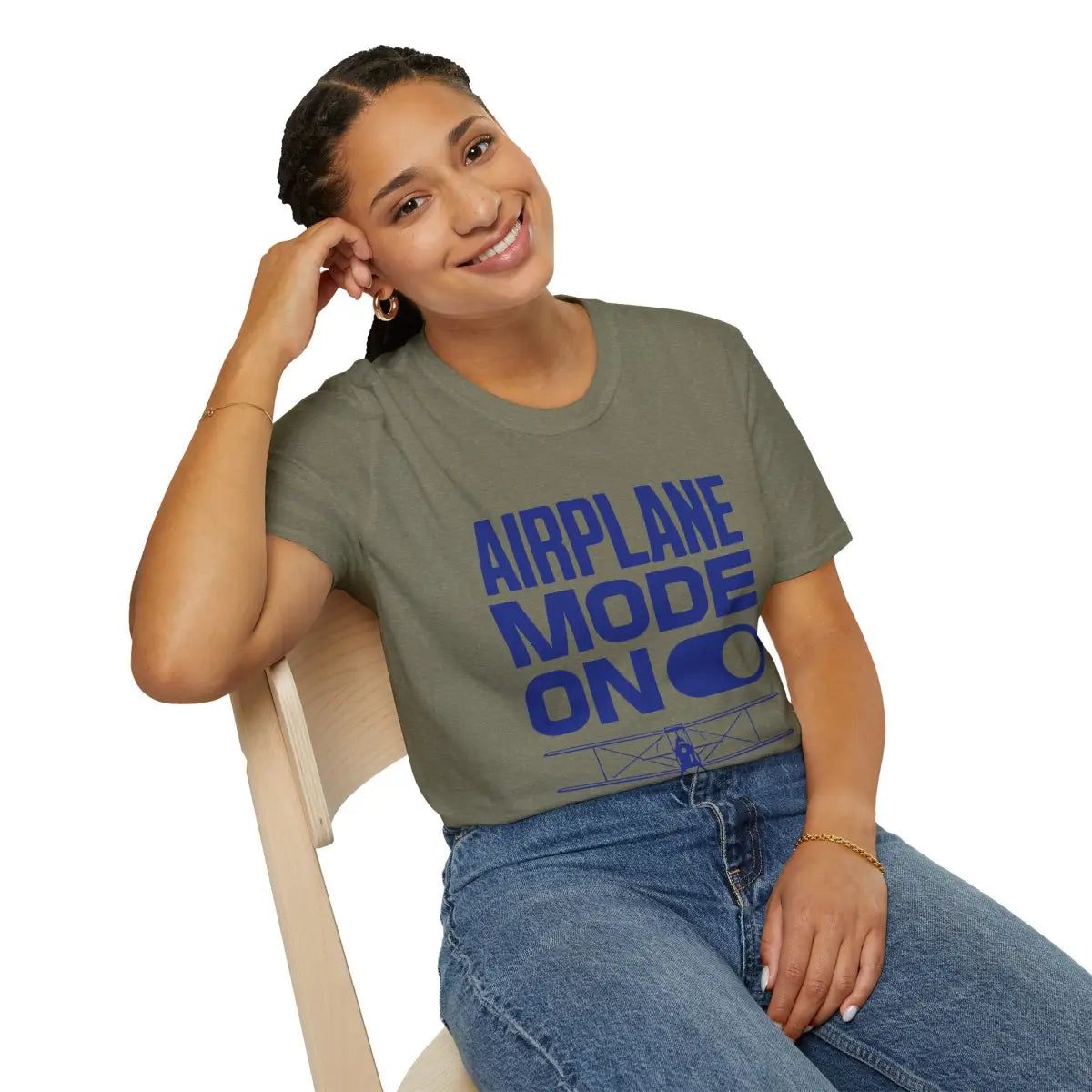 Airplane Mode - T-Shirt - Pilot gifts - WWII warbird t-shirt