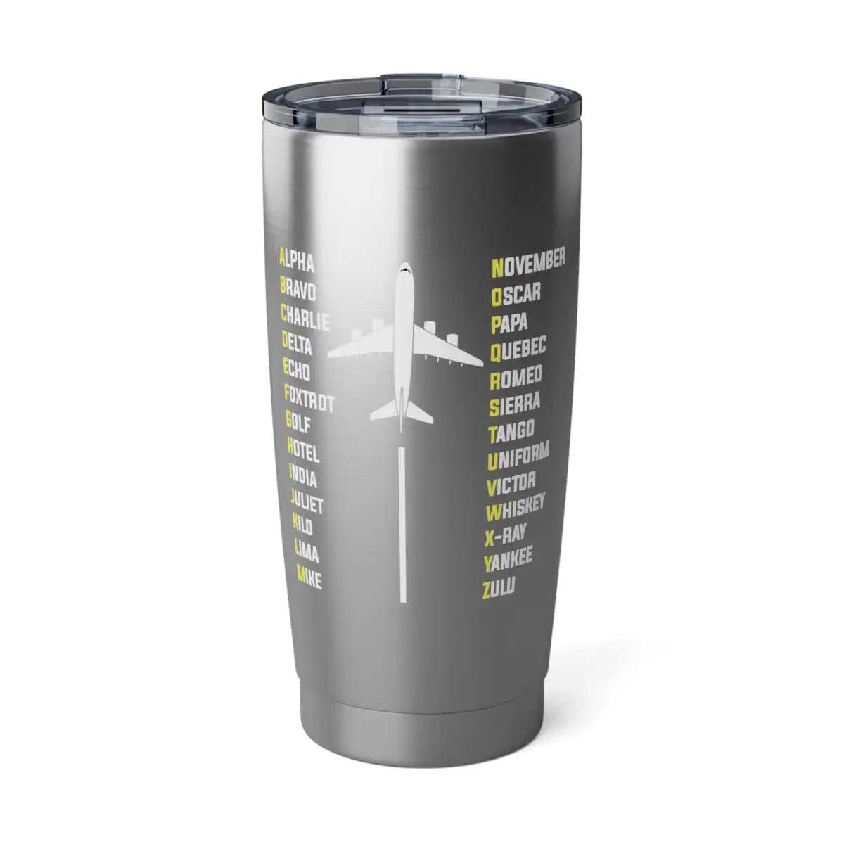 Airplane with Phonetic Alphabet - Mug - Pilot gifts - WWII warbird t-shirt