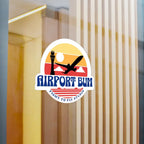 Airport Bum Kiss-Cut Vinyl Decal - Paper products - Pilot gifts - WWII warbird t-shirt
