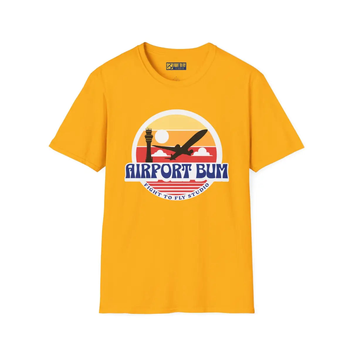 Airport Bum - T-Shirt - Pilot gifts - WWII warbird t-shirt