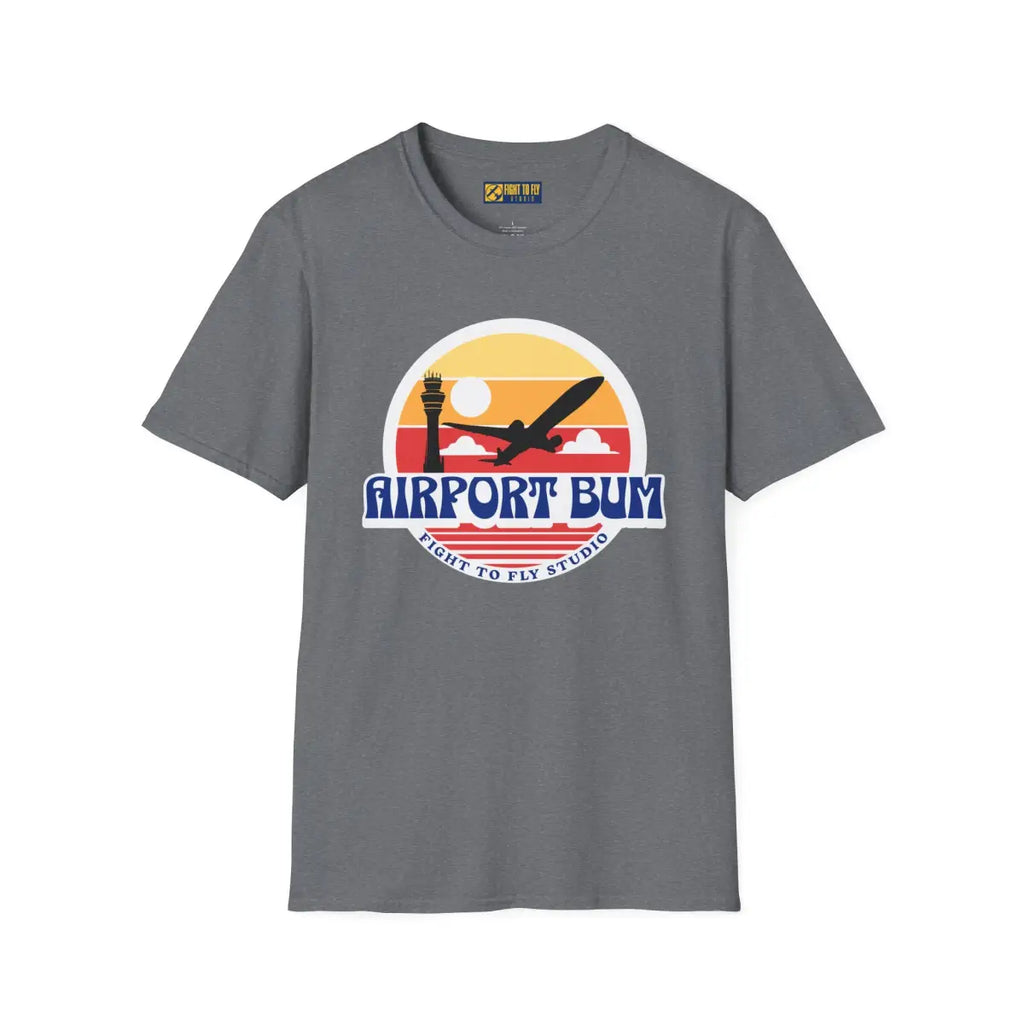 Airport Bum - T-Shirt - Pilot gifts - WWII warbird t-shirt