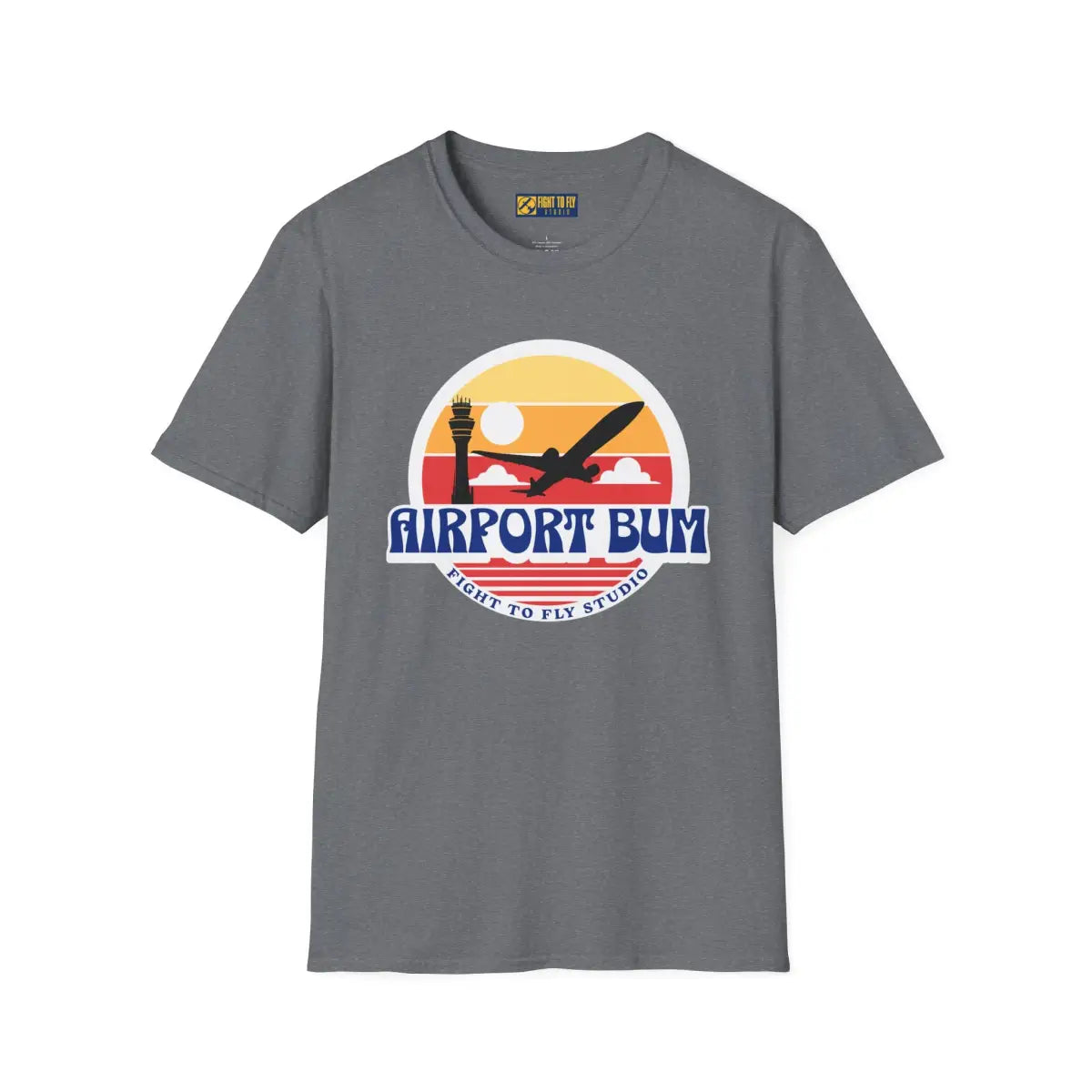 Airport Bum - T-Shirt - Pilot gifts - WWII warbird t-shirt