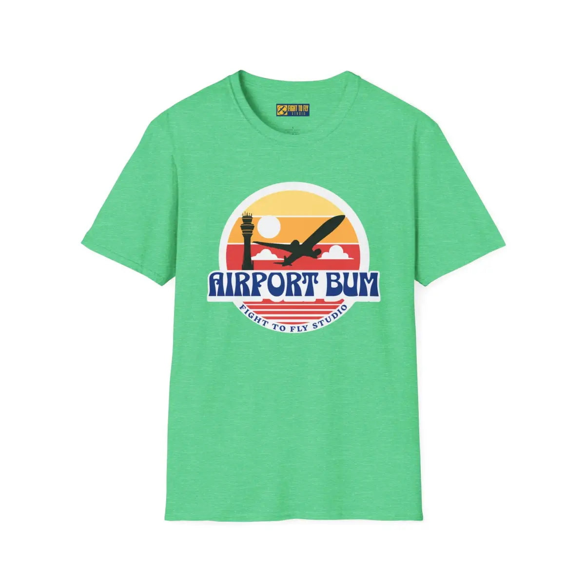 Airport Bum - T-Shirt - Pilot gifts - WWII warbird t-shirt