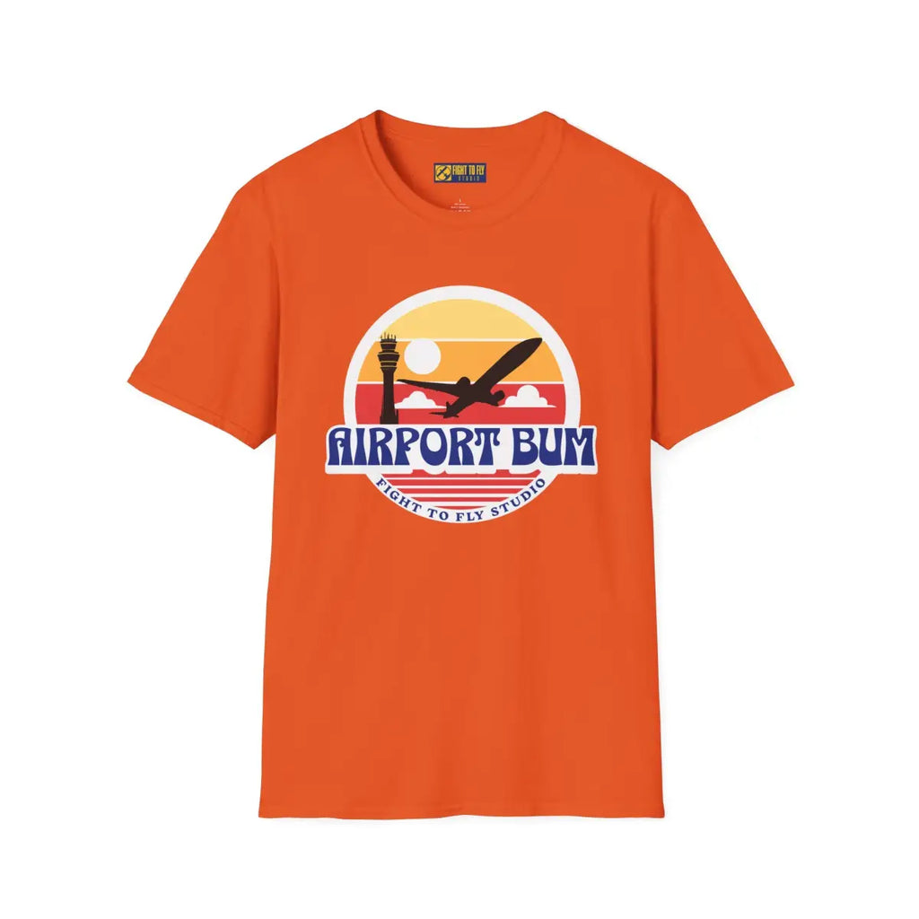 Airport Bum - T-Shirt - Pilot gifts - WWII warbird t-shirt