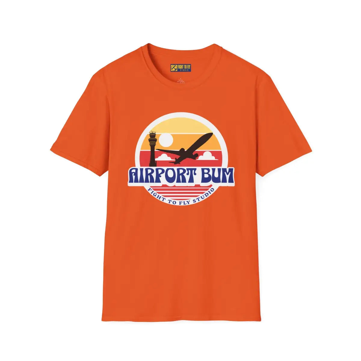 Airport Bum - T-Shirt - Pilot gifts - WWII warbird t-shirt