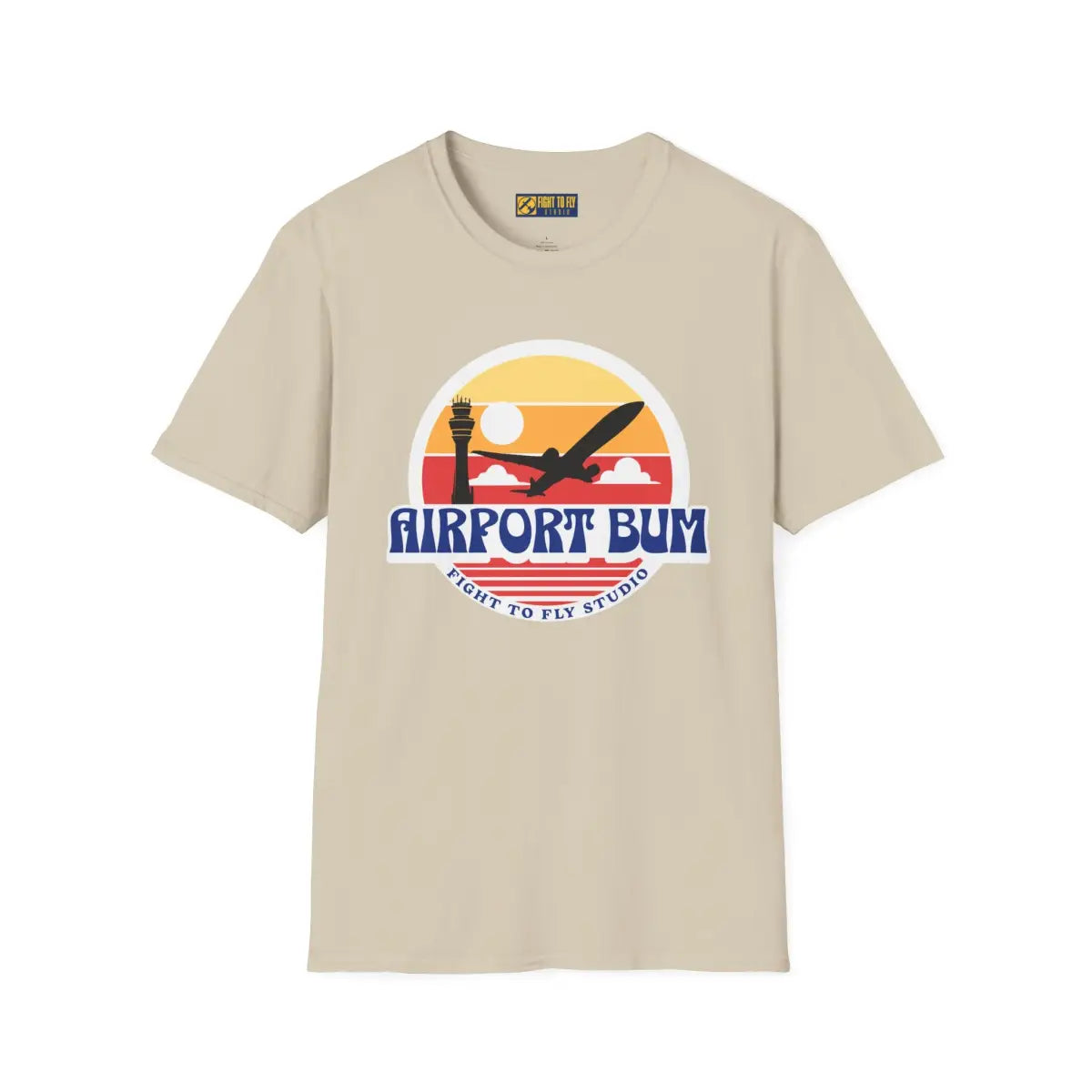 Airport Bum - T-Shirt - Pilot gifts - WWII warbird t-shirt