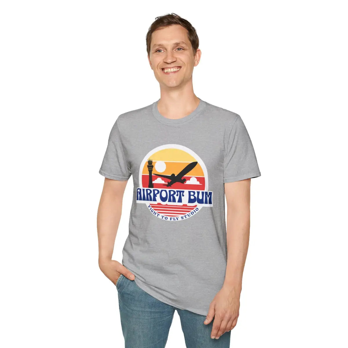 Airport Bum - T-Shirt - Gifts for pilots - Aviation apparel