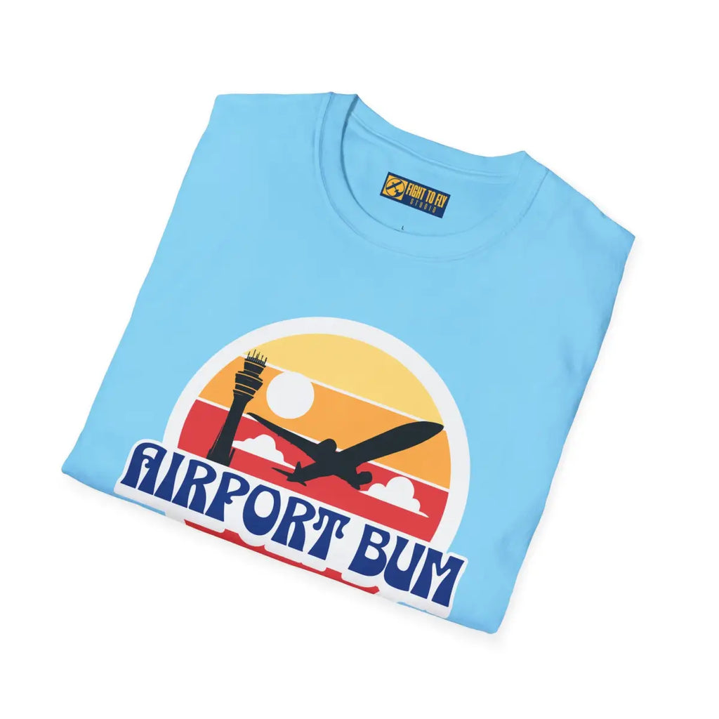 Airport Bum - T-Shirt - Pilot gifts - WWII warbird t-shirt