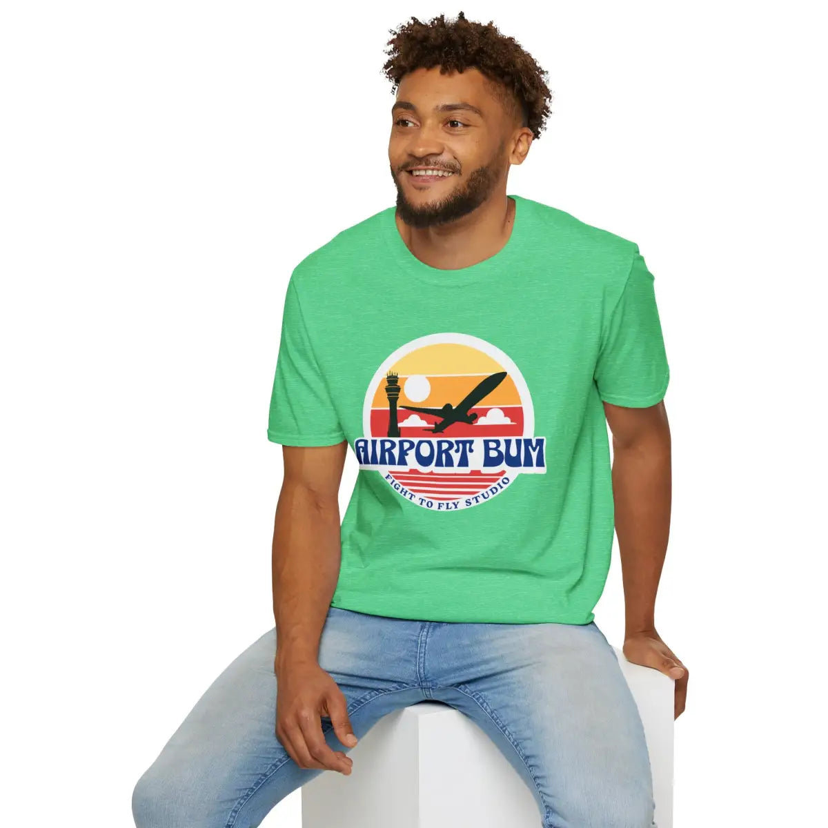 Airport Bum - T-Shirt - Gifts for pilots - Aviation apparel