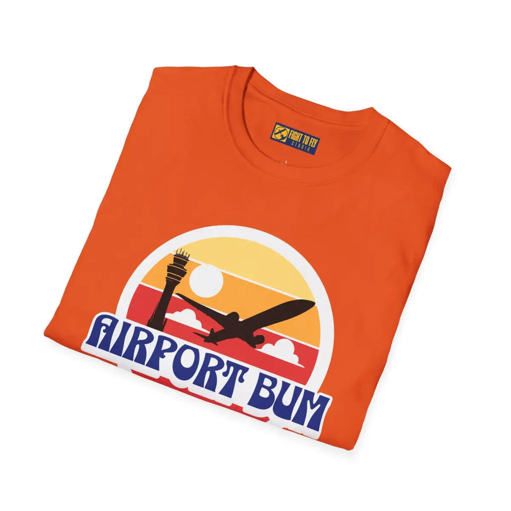 Airport Bum - T-Shirt - Pilot gifts - WWII warbird t-shirt
