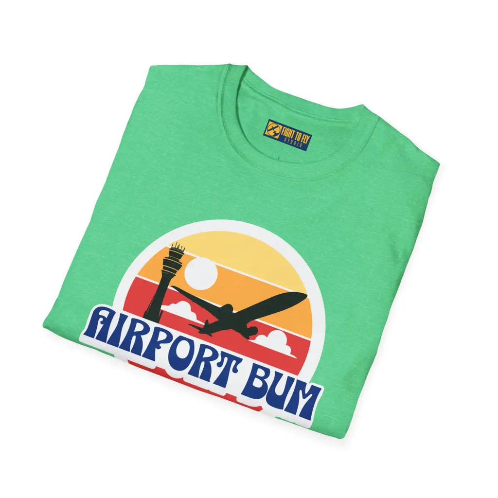 Airport Bum - T-Shirt - Pilot gifts - WWII warbird t-shirt