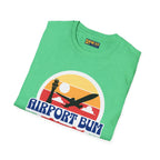Airport Bum - T-Shirt - Pilot gifts - WWII warbird t-shirt