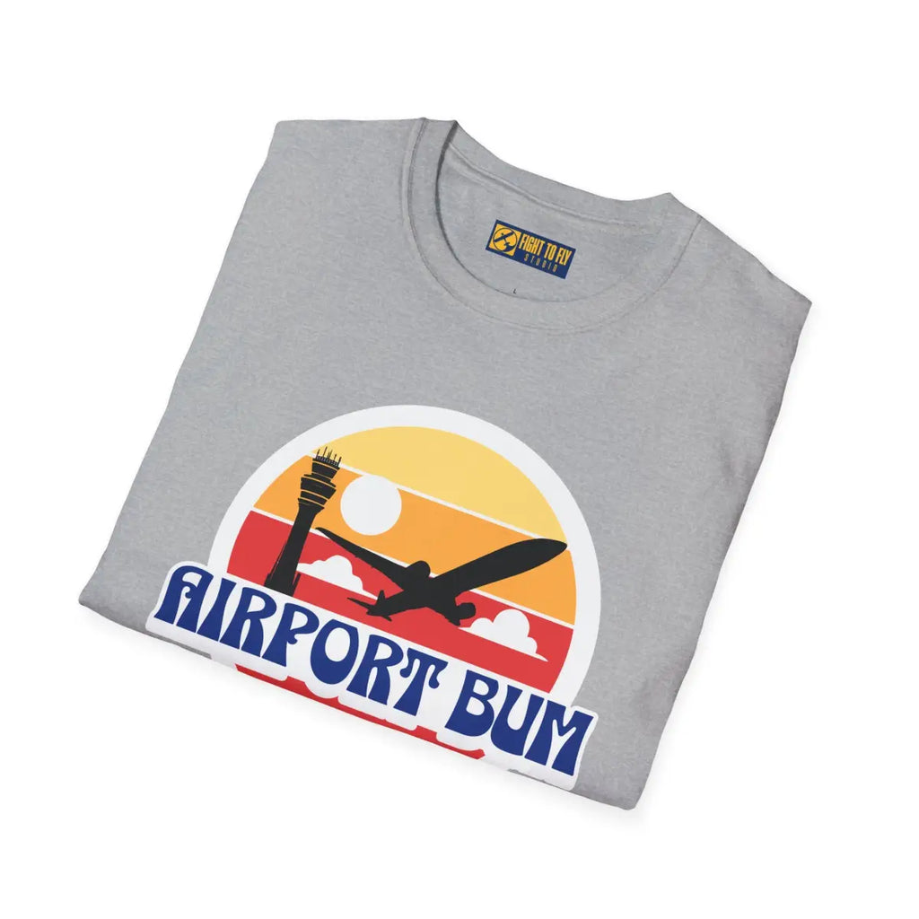 Airport Bum - T-Shirt - Pilot gifts - WWII warbird t-shirt