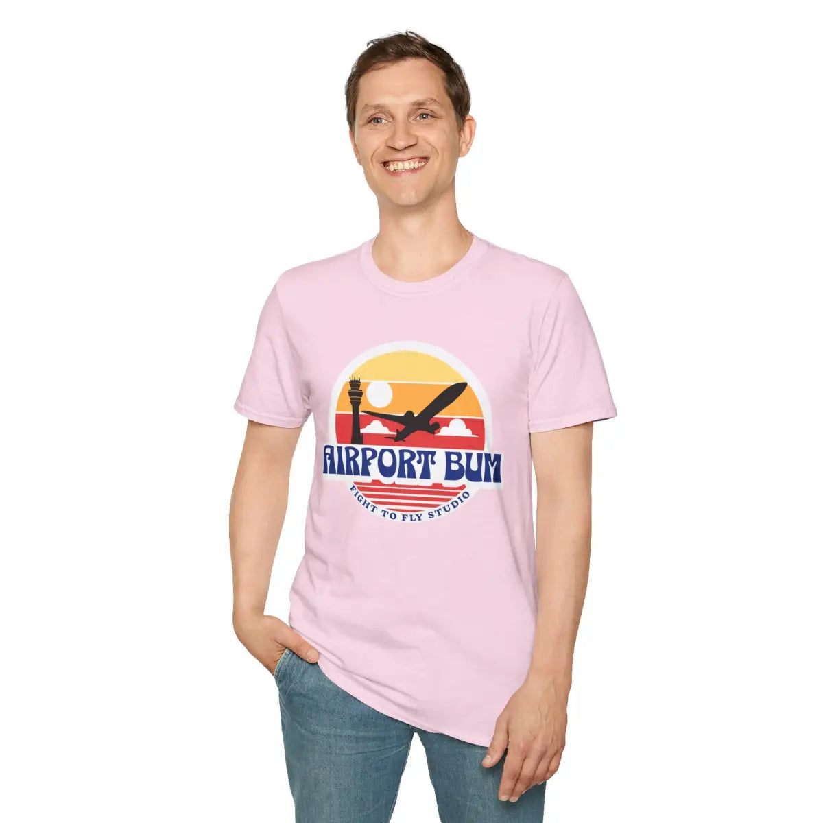 Airport Bum - T-Shirt - Pilot gifts - WWII warbird t-shirt