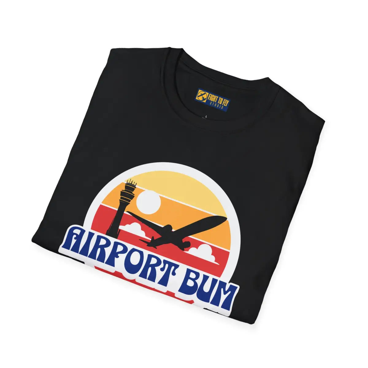 Airport Bum - T-Shirt - Pilot gifts - WWII warbird t-shirt