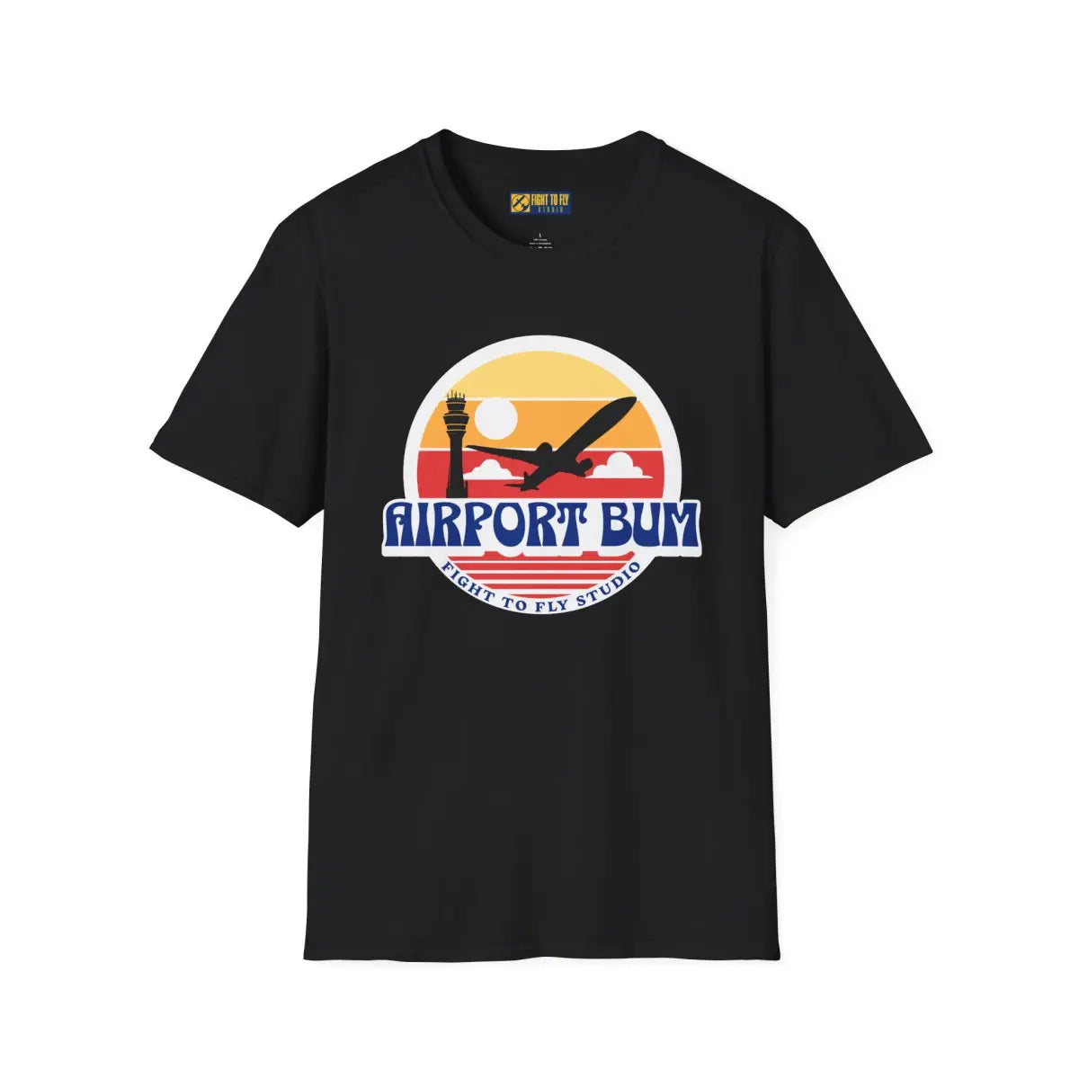 Airport Bum - T-Shirt - Pilot gifts - WWII warbird t-shirt