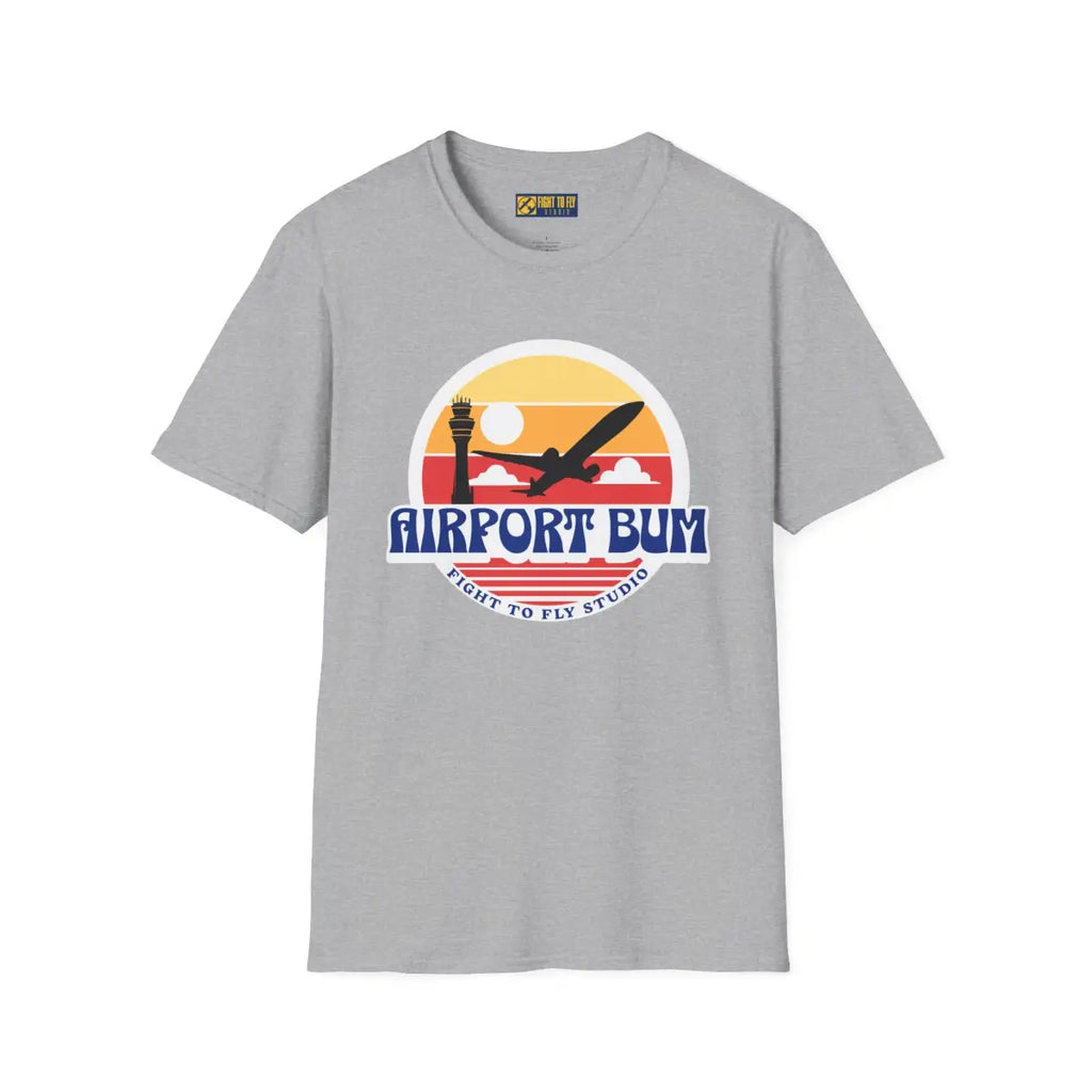 Airport Bum - T-Shirt - Pilot gifts - WWII warbird t-shirt