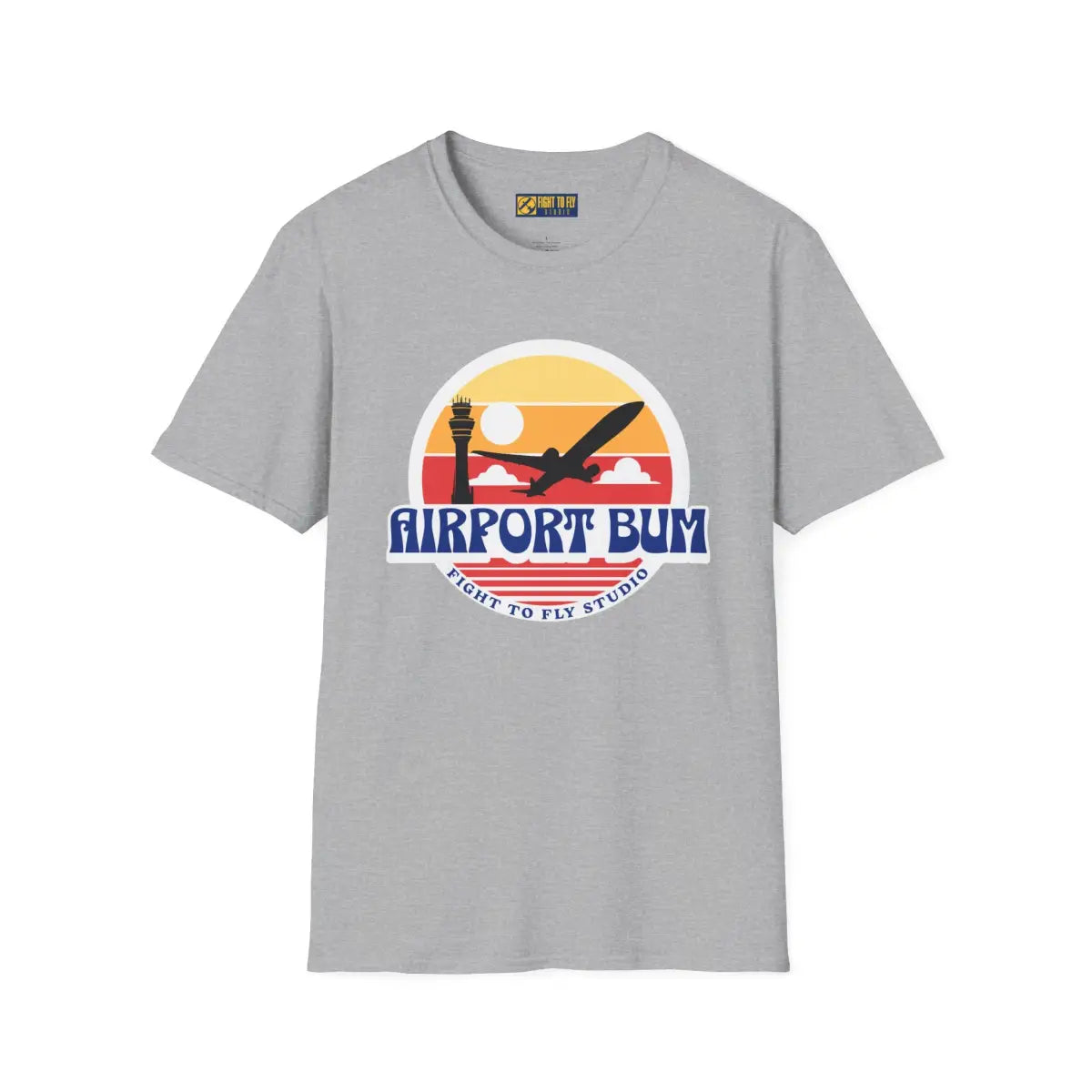Airport Bum - T-Shirt - Pilot gifts - WWII warbird t-shirt