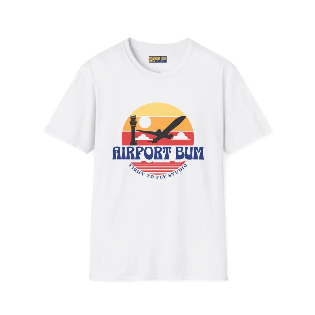 Airport Bum - T-Shirt - Pilot gifts - WWII warbird t-shirt