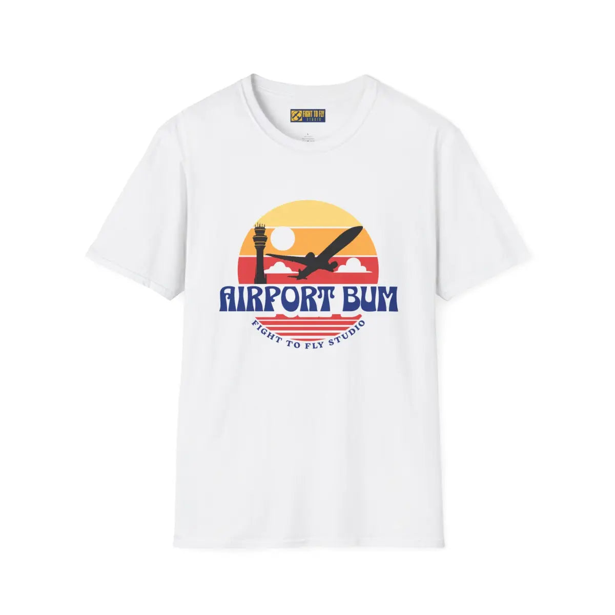 Airport Bum - T-Shirt - Pilot gifts - WWII warbird t-shirt