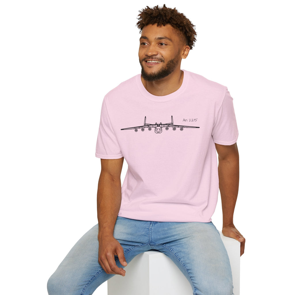 An-225 T-Shirt – Antonov Mriya Heavy Lift Cargo Jet Aviation Tee - Gifts for pilots - apparel