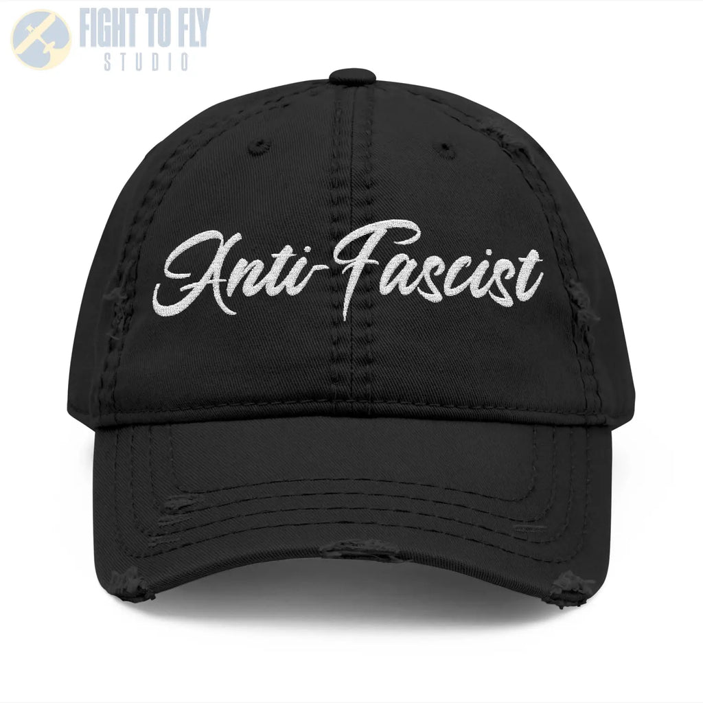 Anti-Fascist Hat – Script - Hats - Pilot gifts - WWII warbird t-shirt