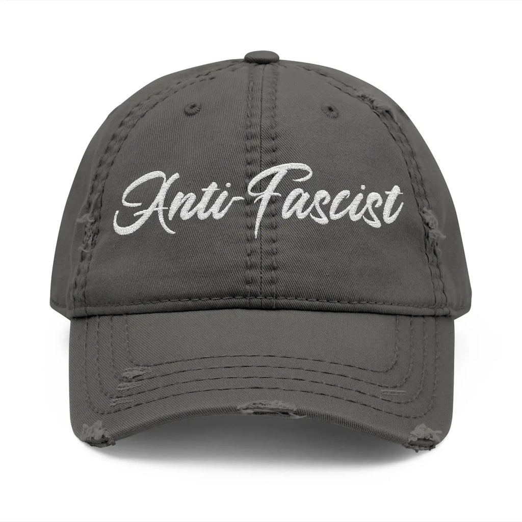 Anti-Fascist Hat – Script - Hats - Pilot gifts - WWII warbird t-shirt