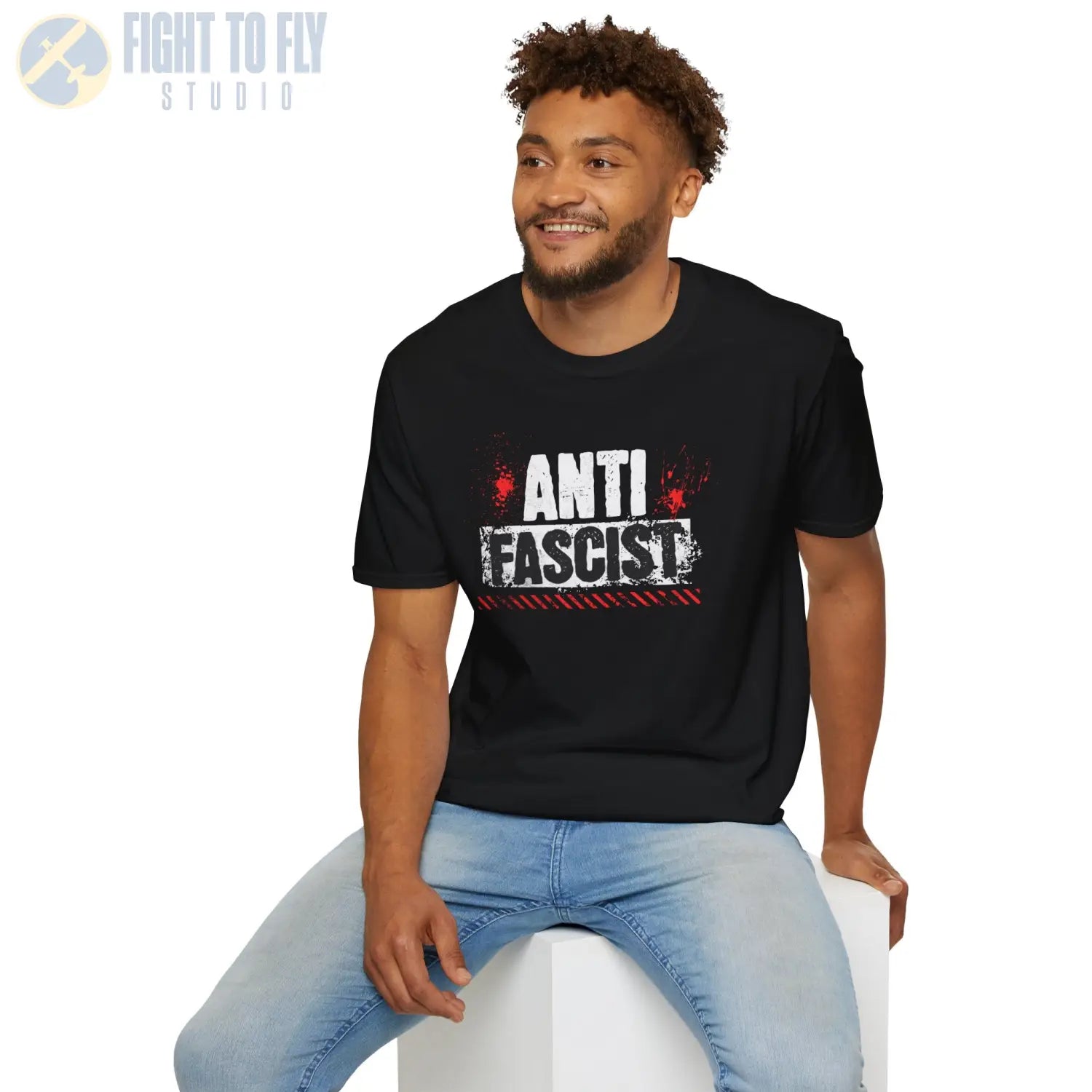 Anti-Fascist - T-Shirt - Pilot gifts - WWII warbird t-shirt